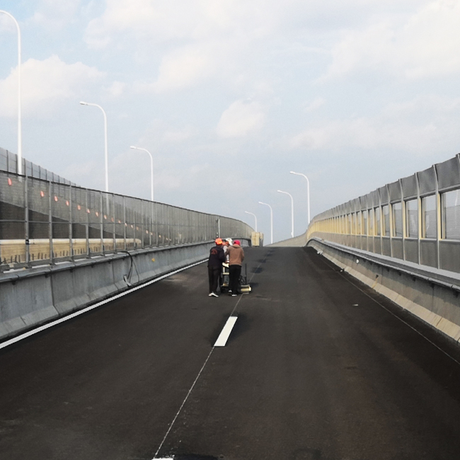 道路標線工程1